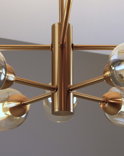 Потолочная люстра Avery V10807-8P