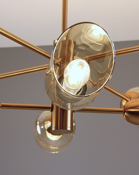 Потолочная люстра Avery V10807-8P