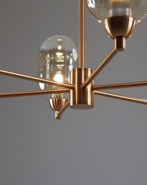 Люстра на штанге Gracy V10847-6P