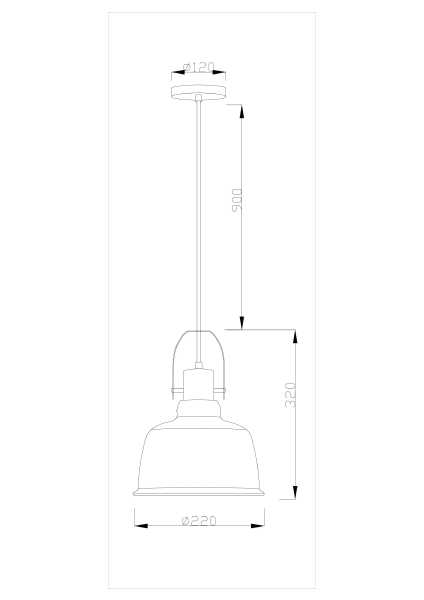 Светильник подвесной Felex V1440-1P