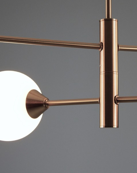 Потолочная люстра Molecule V10837-4P