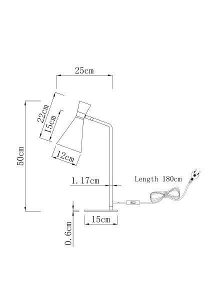 Настольная лампа Page V10996-T