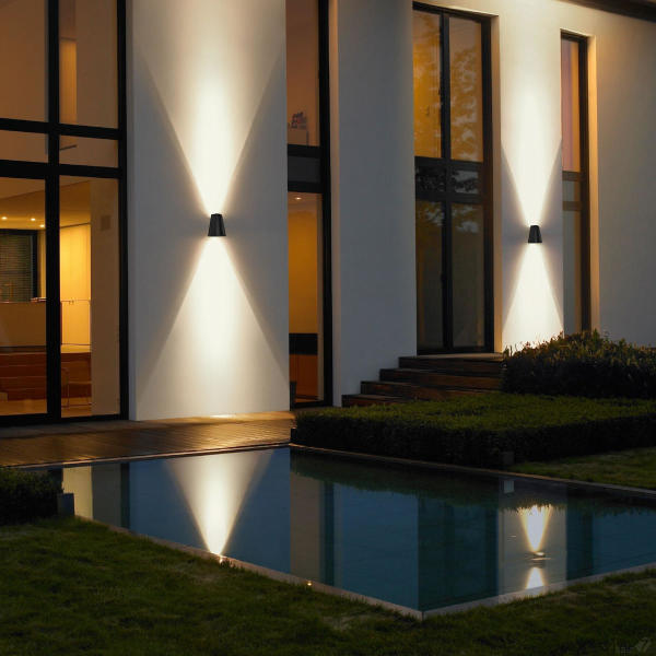 Уличный настенный светильник Eterno 100004/2