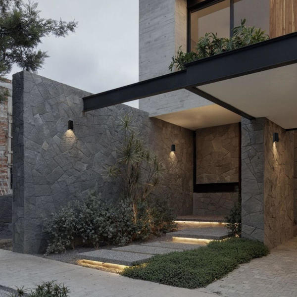 Уличный настенный светильник Eterno 100007/A