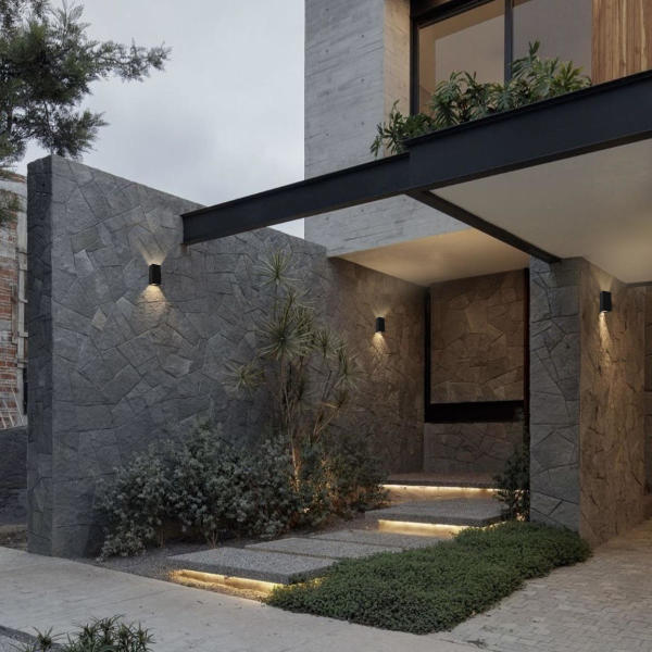 Уличный настенный светильник Eterno 100007/B