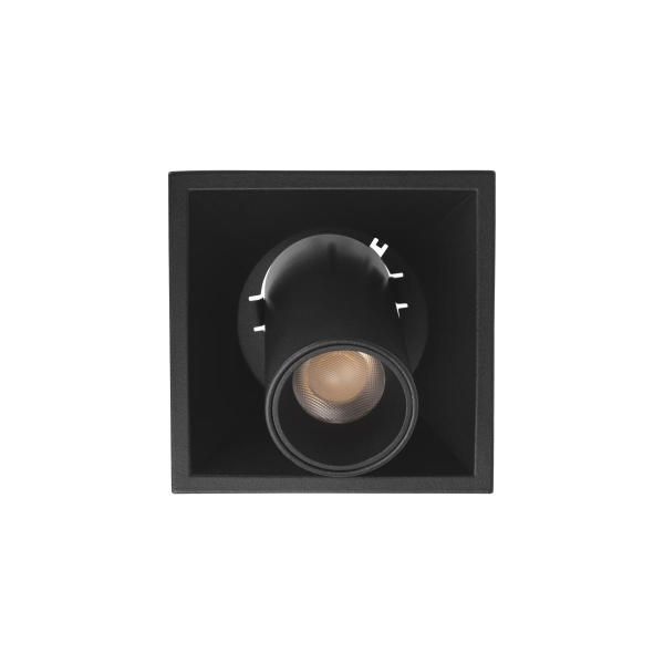 Встраиваемый светильник Lens 10322/B Black