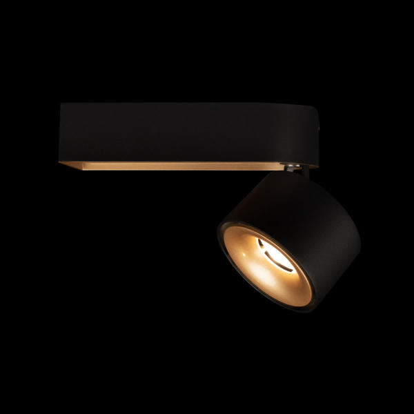 Светильник спот Knof 10324/A Gold Black