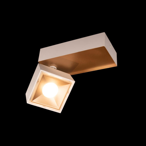 Светильник спот Knof 10324/B Gold White