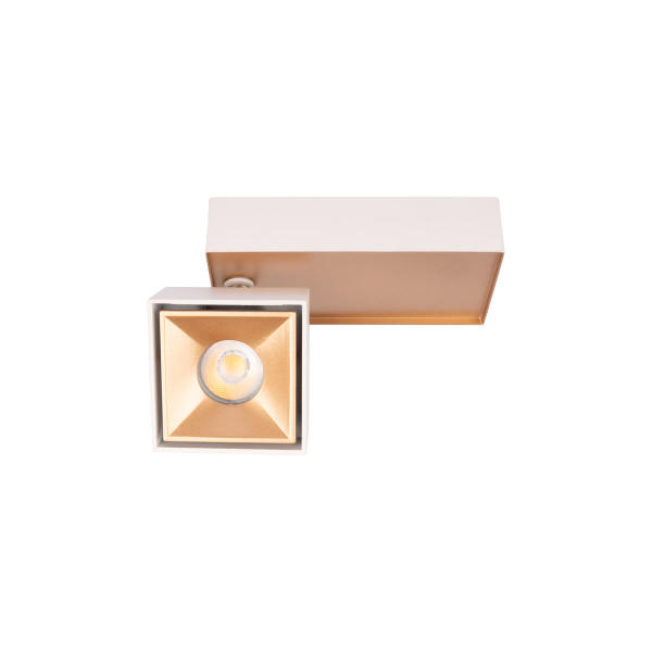 Светильник спот Knof 10324/B Gold White