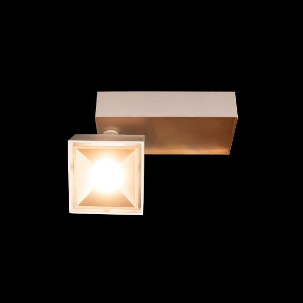 Светильник спот Knof 10324/B Gold White