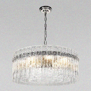 Подвесная люстра Nevada 10297/600 Nickel