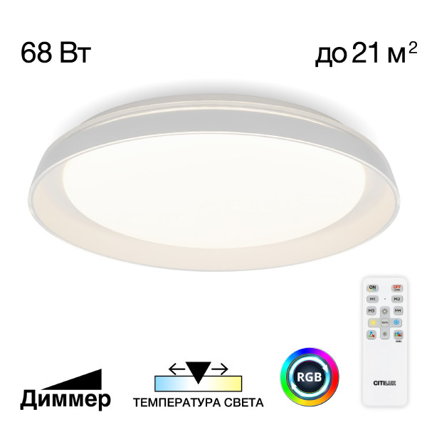 Светильник потолочный Mega CL752450G