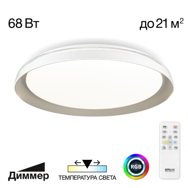 Светильник потолочный Mega CL752451G