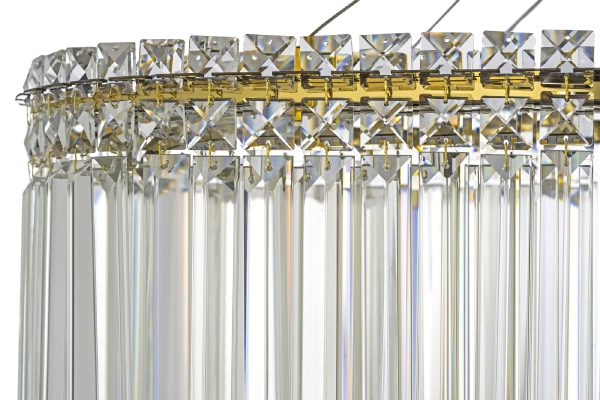 Подвесная люстра Ovindoli Gold Ovindoli L 1.5.80X30.101 G
