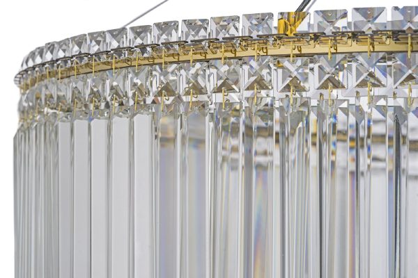 Подвесная люстра Ovindoli Gold Ovindoli L 1.5.80.101 G