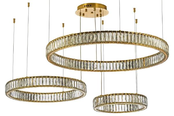 Подвесная люстра Caneva Caneva L 1.5.80+60+40.100 G