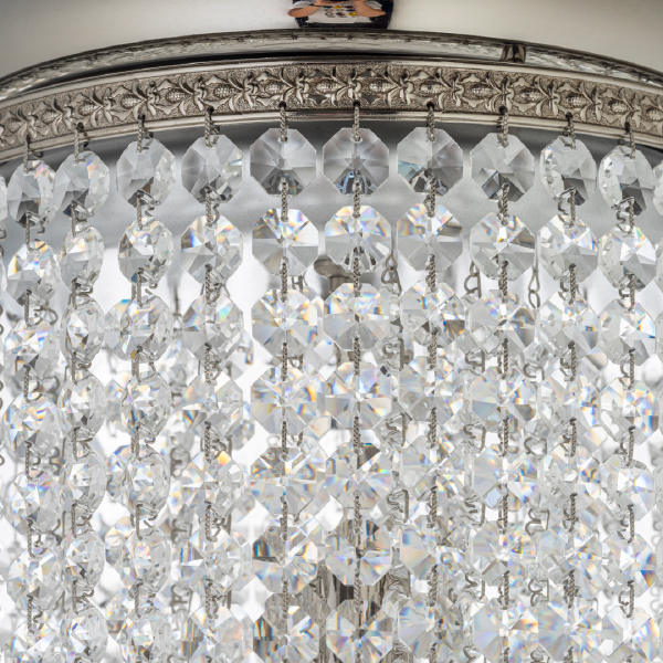 Люстра каскадная Stella Nickel Stella E 1.3.20.505 N