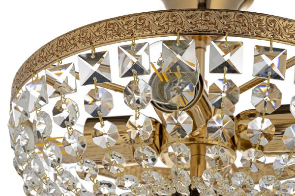 Светильник потолочный Favola Gold Favola E 1.3.30.101 G