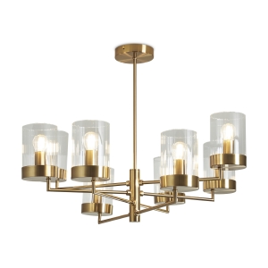 Люстра на штанге Clip FR5426PL-08BS