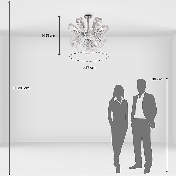 Потолочная люстра Бриз 111019015