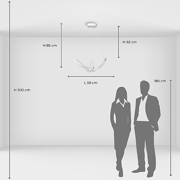 Подвесная люстра Оскар 510015601