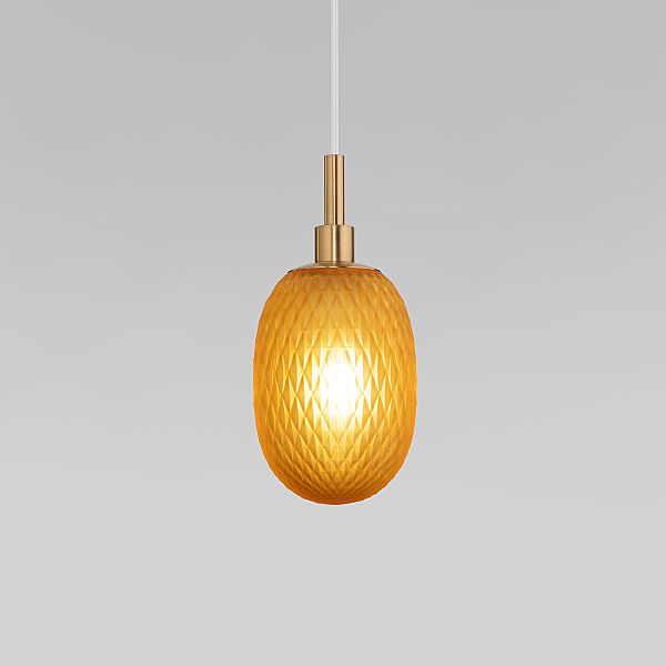 Светильник подвесной Pineapple 50266/1 янтарный