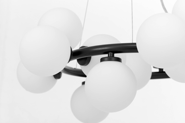 Подвесная люстра Lumina Deco LDP 6033-15 BK