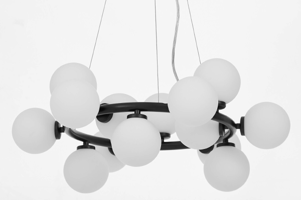 Подвесная люстра Lumina Deco LDP 6033-15 BK