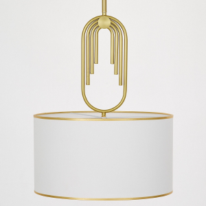 Люстра на штанге Zanetti LDP 5522-3 WT+MD