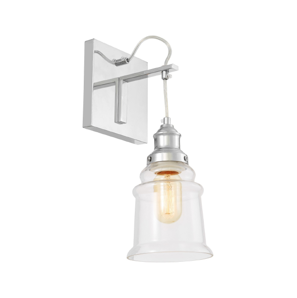 Настенное бра Moletti LDW 6844-1 CHR+PR