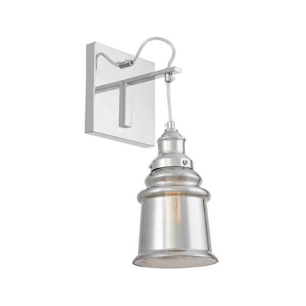Настенное бра Moletti LDW 6844-1 CHR+GY