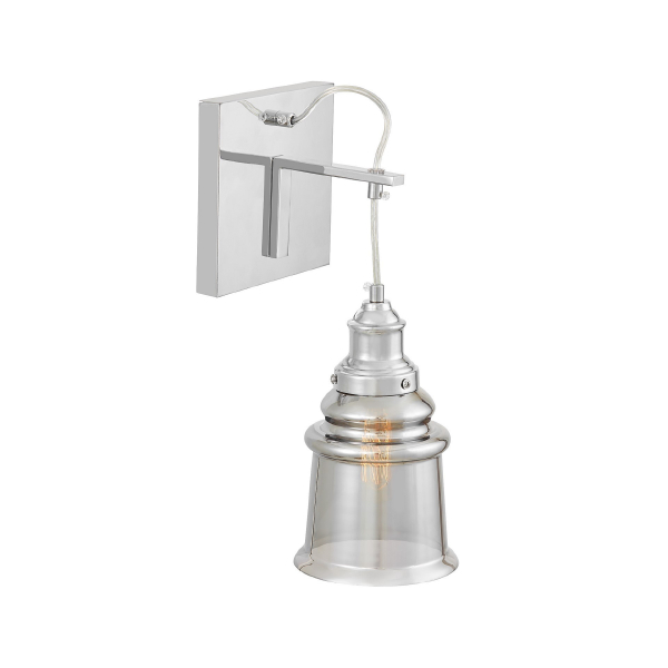 Настенное бра Moletti LDW 6844-1 CHR+GY