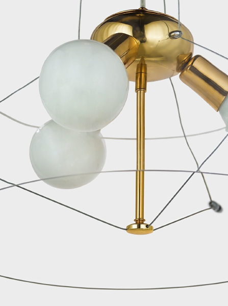 Подвесная люстра Globo LDP 6018-500 PR+F.GD