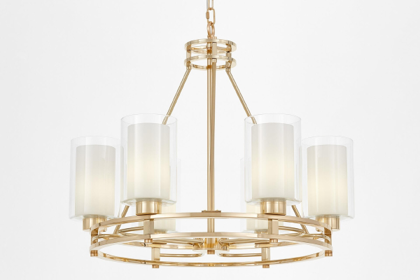 Подвесная люстра Marietta LDP 8025-6 F.GD+WT