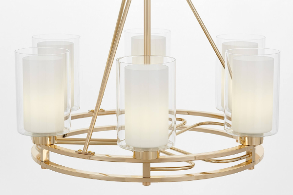 Подвесная люстра Marietta LDP 8025-6 F.GD+WT