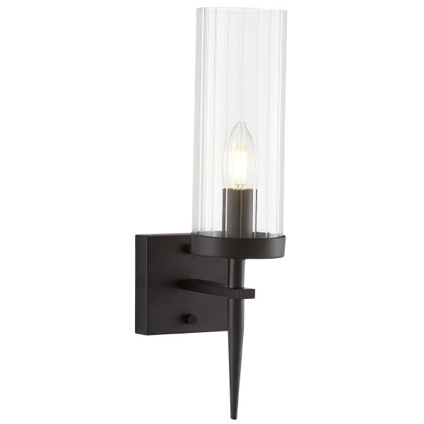 Настенное бра Moratti LDW 8022-1 BK+PR