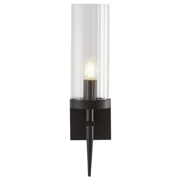 Настенное бра Moratti LDW 8022-1 BK+PR