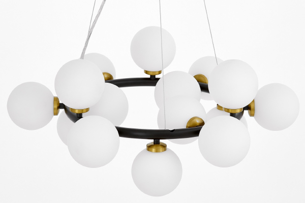 Подвесная люстра Marsiada LDP 6033-15 BK+MD