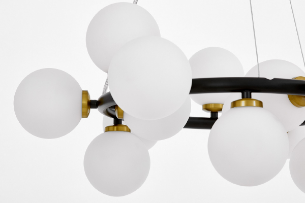 Подвесная люстра Marsiada LDP 6033-15 BK+MD