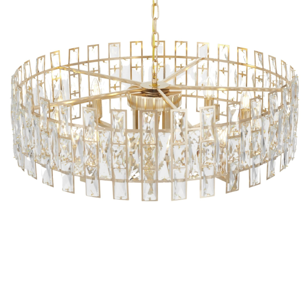 Подвесная люстра Florina LDP 7041-800 F.GD