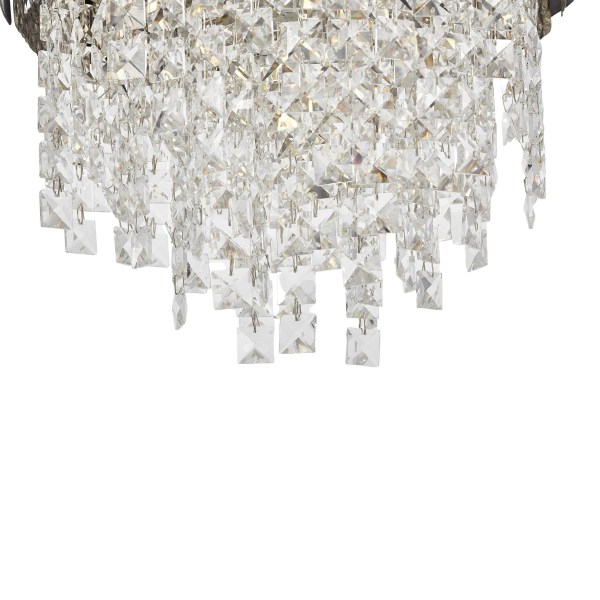 Подвесная люстра Kruvia LDP 7045-400 BK+CHR