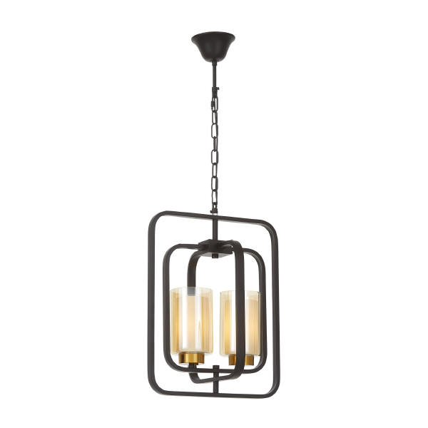 Подвесная люстра Indivia LDP 1238-2 BK+MD