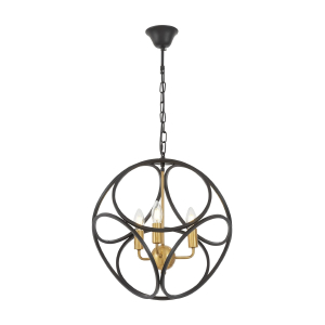 Подвесная люстра Casai LDP 1243-3 BK+MD