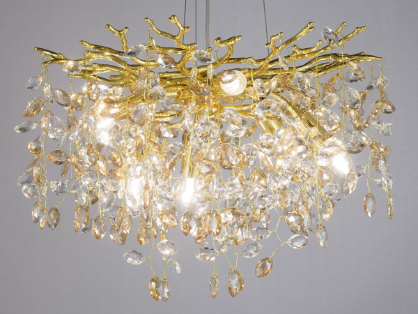 Подвесная люстра Brevia LDP 8027-600 GD