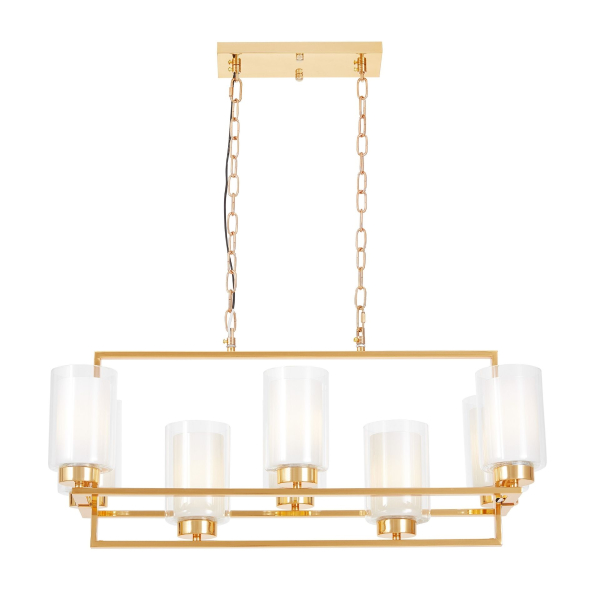 Подвесная люстра Lino LDP 1239-8 F.GD