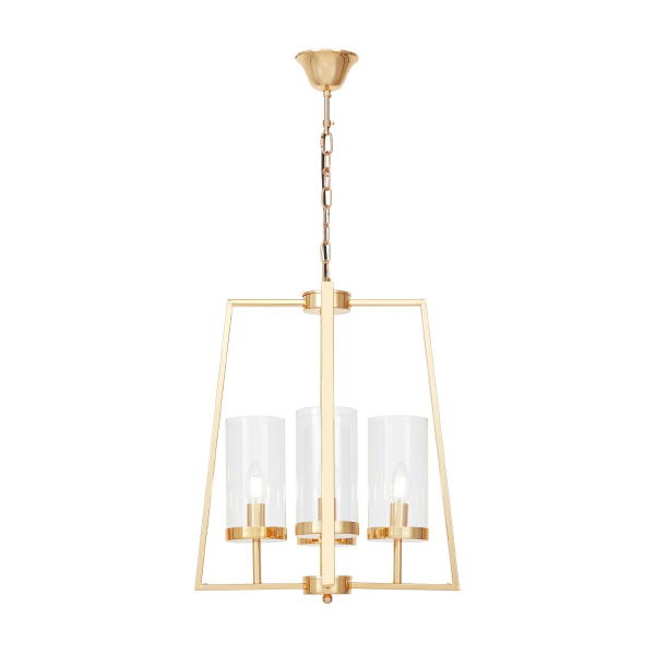 Подвесная люстра Lumina Deco LDP 1247-4 F.GD