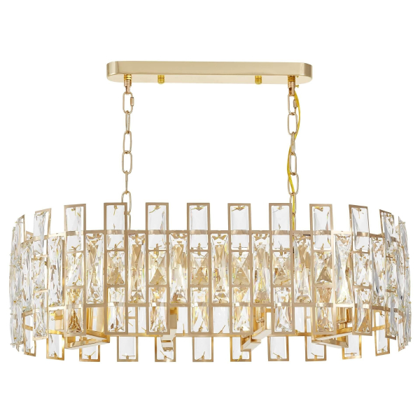 Подвесная люстра Florina LDP 7041-700-PR F.GD