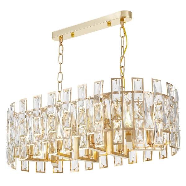 Подвесная люстра Florina LDP 7041-700-PR F.GD