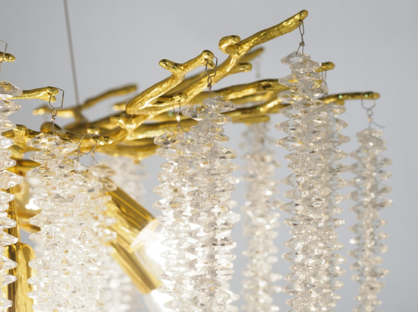 Подвесная люстра Drevia LDP 8026-600 GD