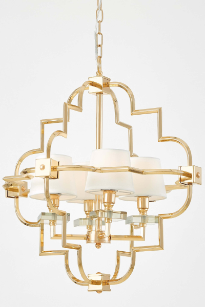 Подвесная люстра Baltimore LDP 8020-4 GD+WT